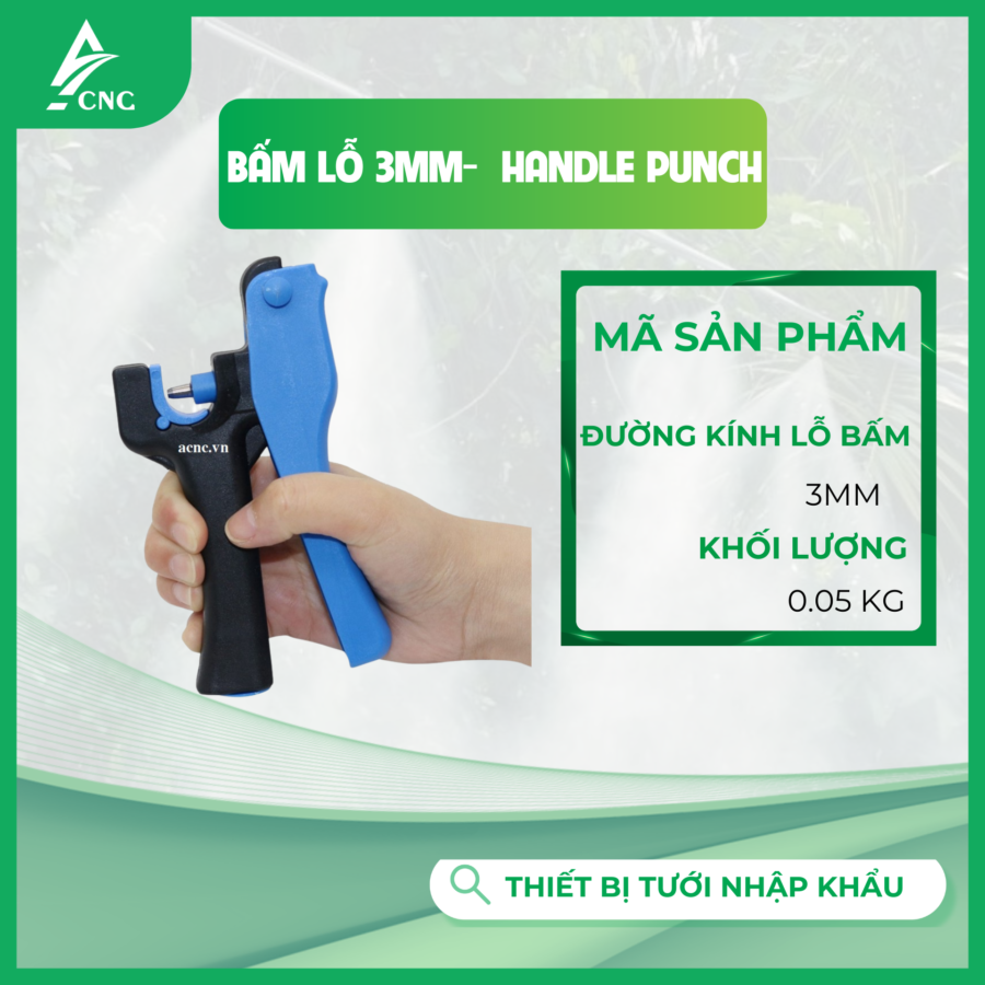 Bấm lỗ 3mm-  Handle Punch