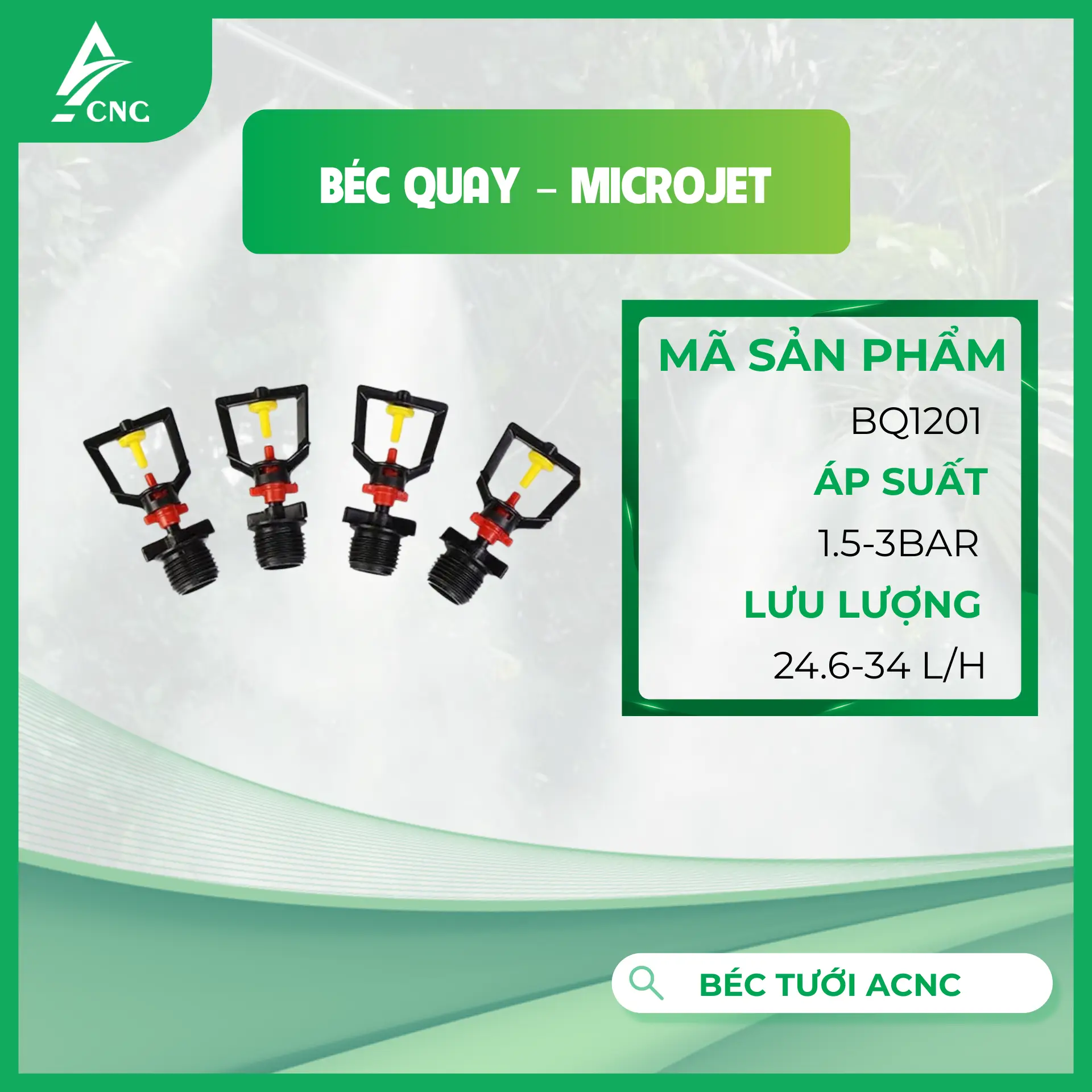 Béc quay - Microjet