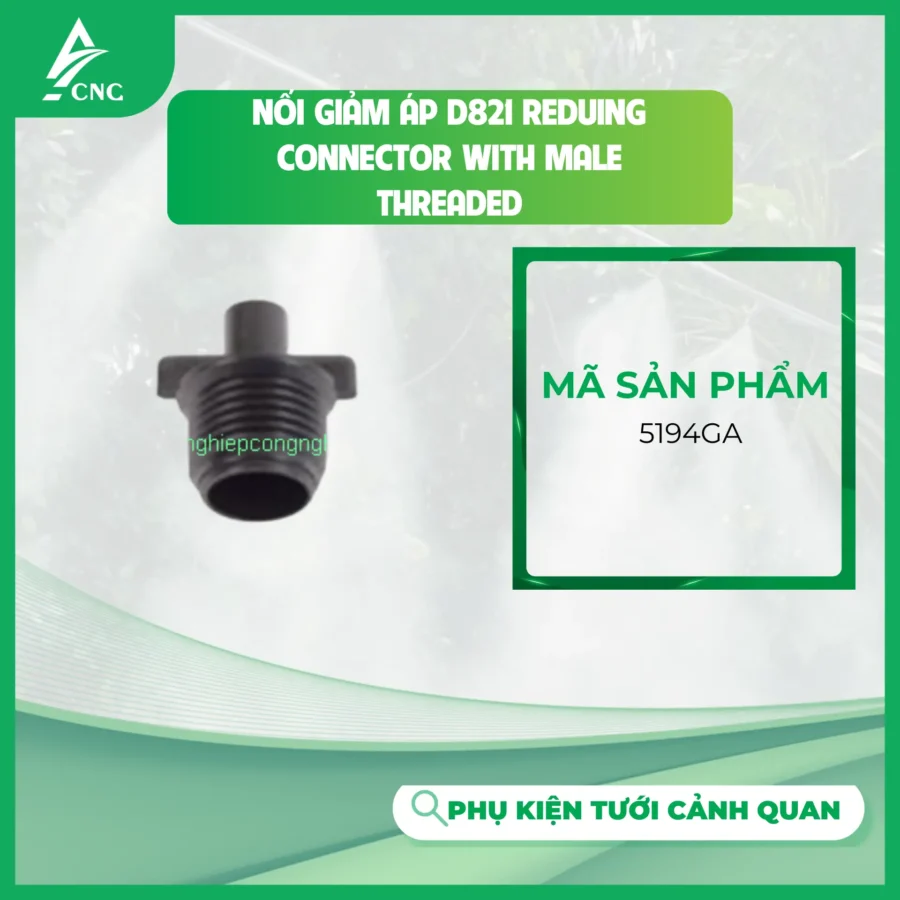 Nối giảm áp D821 Reduing Connector with Male Threaded