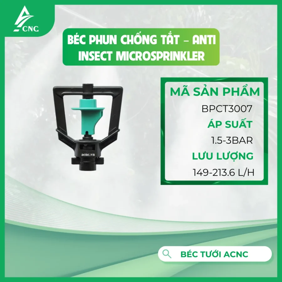 Béc quay treo - Microsprinkler