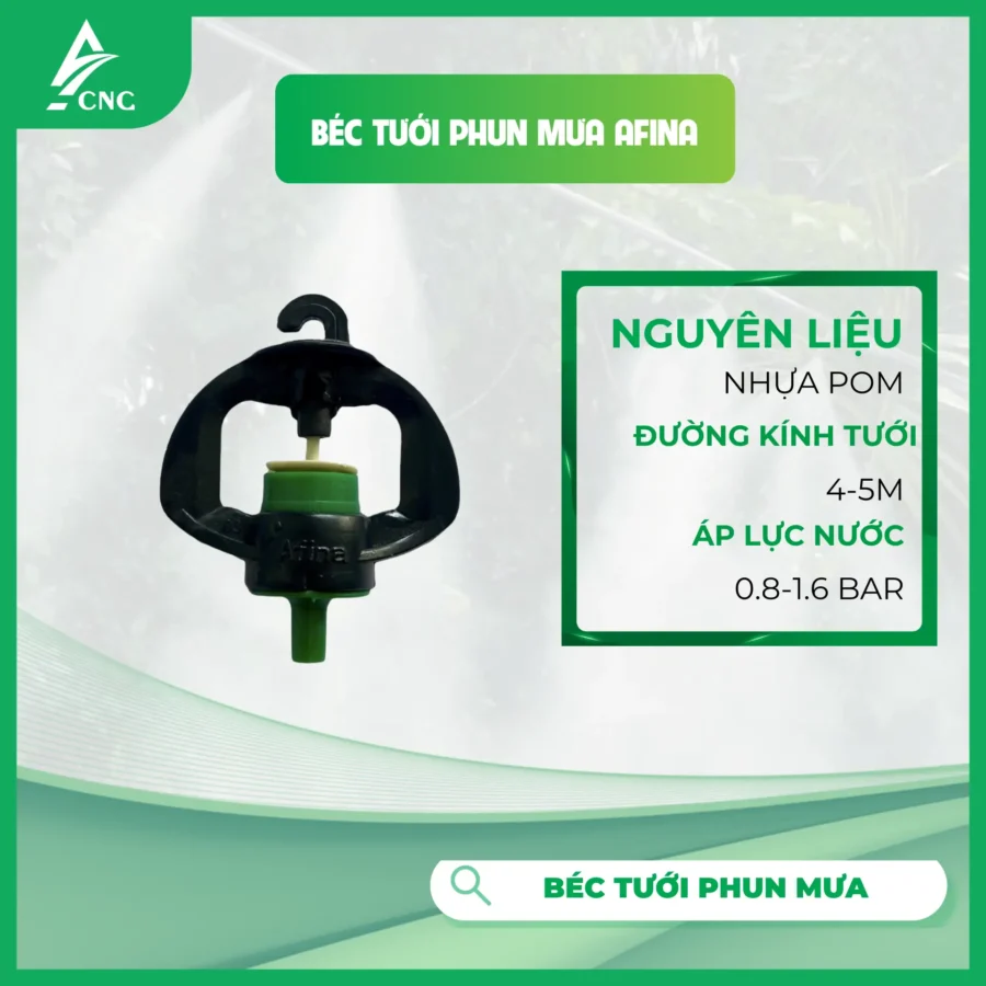 Béc Tưới Phun Mưa Afina