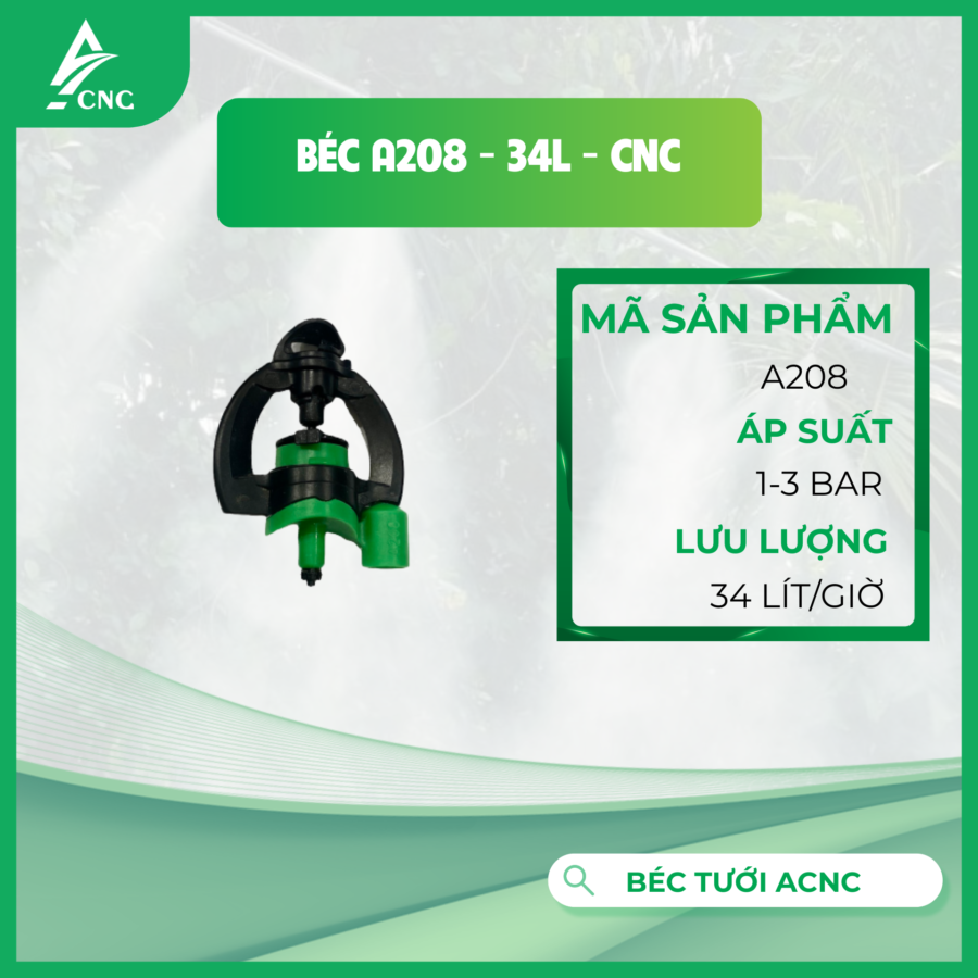 Béc A208 - 34L - CNC