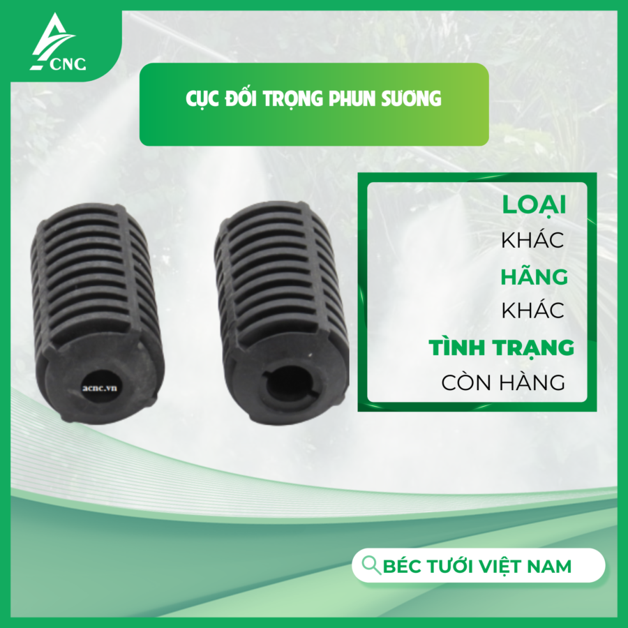 Cục đối trọng phun sương