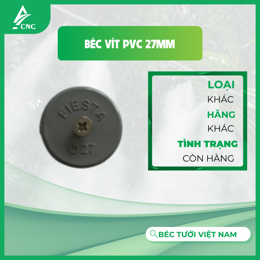 Béc Vít PVC 27mm