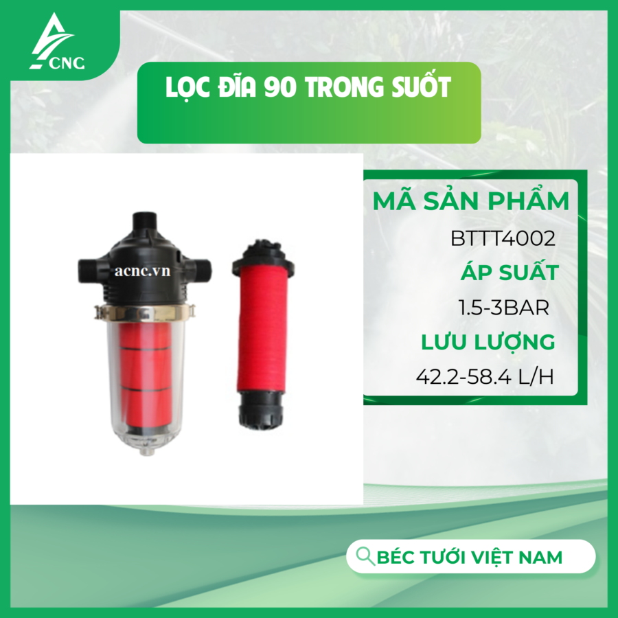 LỌC ĐĨA 90 TRONG SUỐT