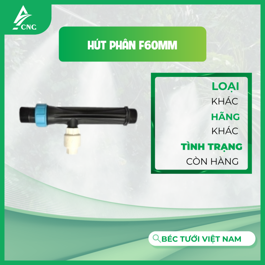 Hút phân F60mm