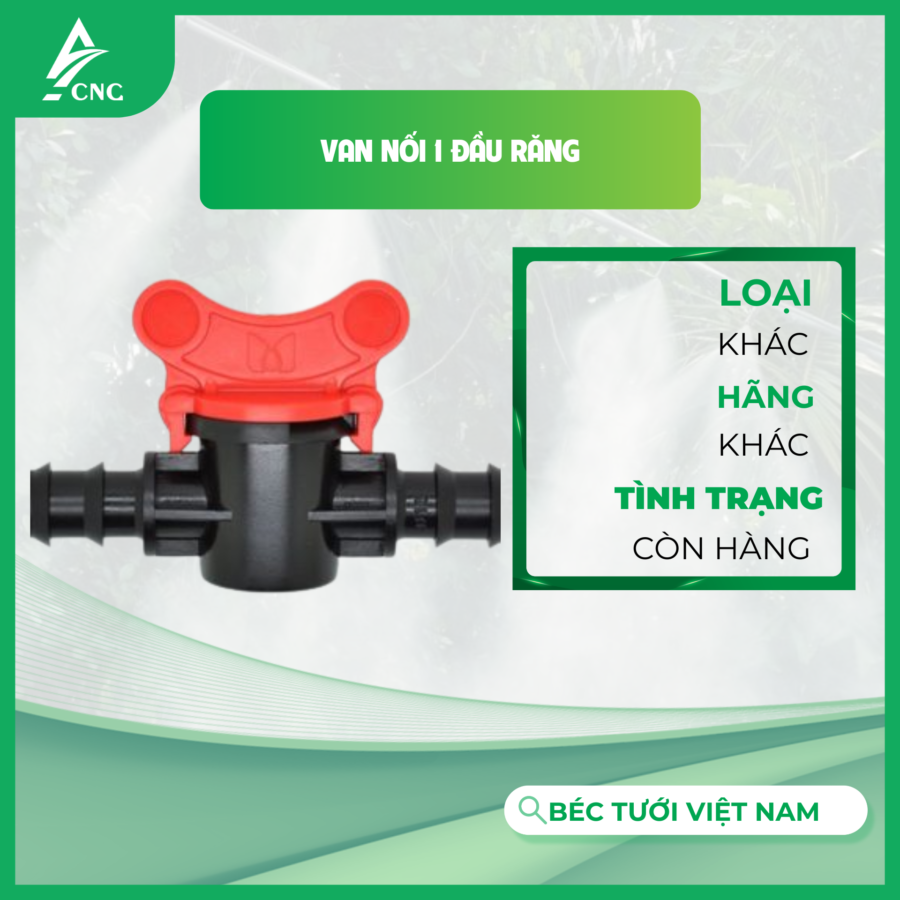 Van nối 1 đầu răng