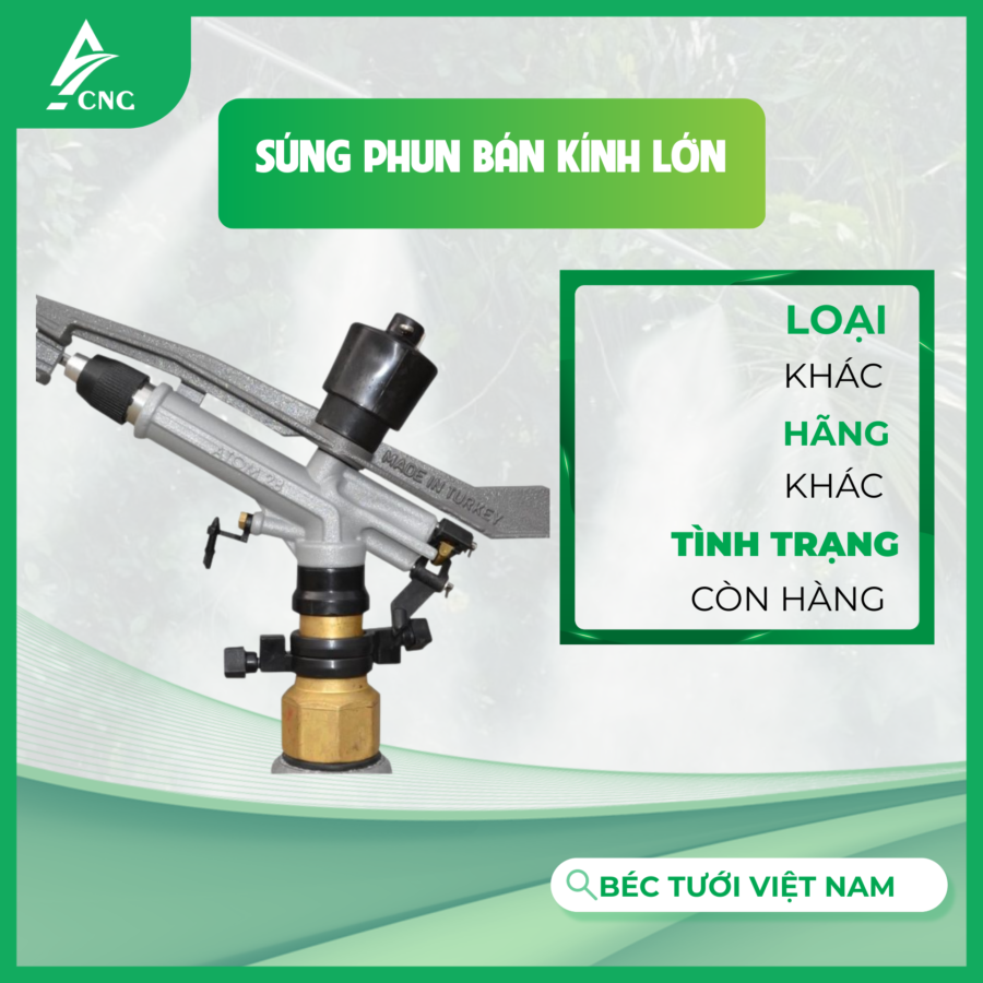 Súng phun bán kính lớn