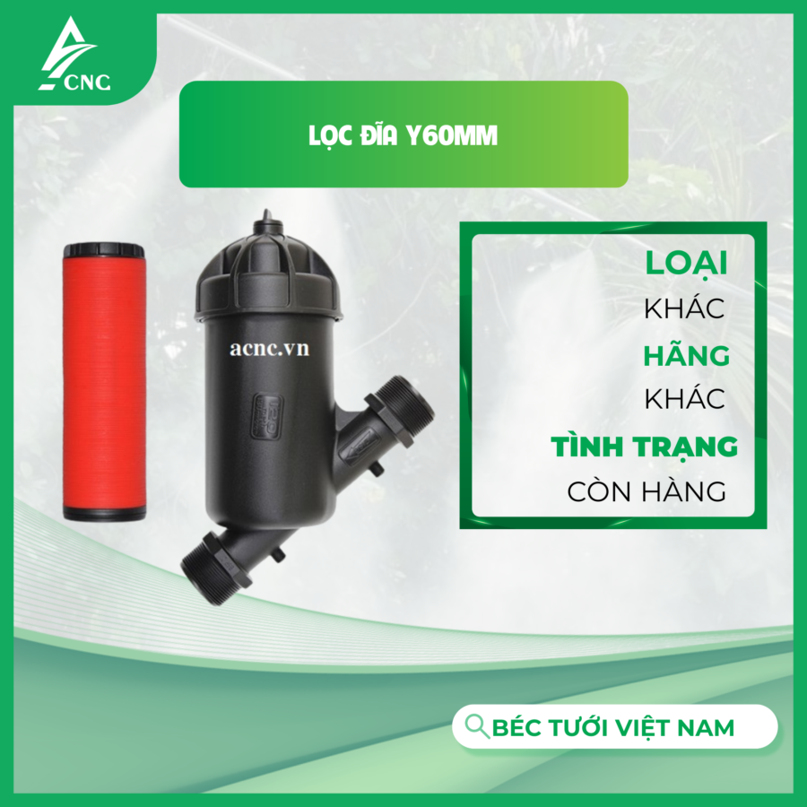 Lọc đĩa Y60mm